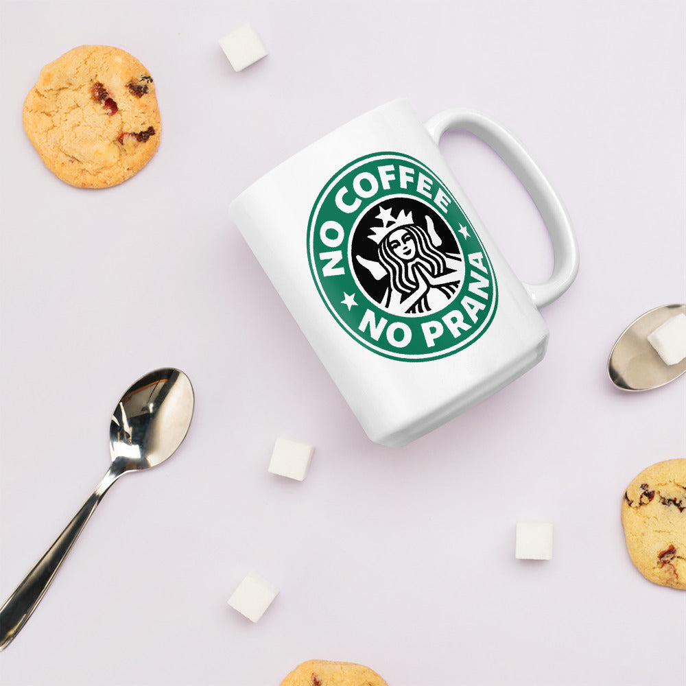 No Coffee No Prana Mug