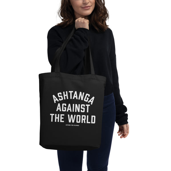 Ashtanga Against the World Tote Bag