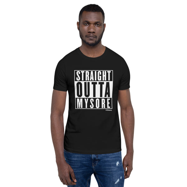 Straight Outta Mysore Short-Sleeve Unisex T-Shirt